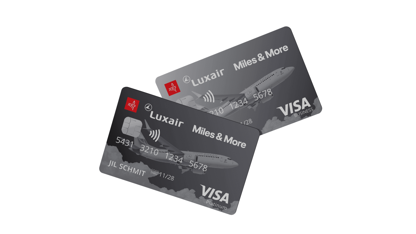 Miles & More Luxair Visa by Spuerkeess | Luxair